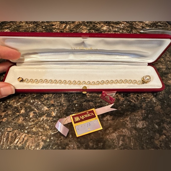 Majorica pearl bracelet - Picture 5 of 7